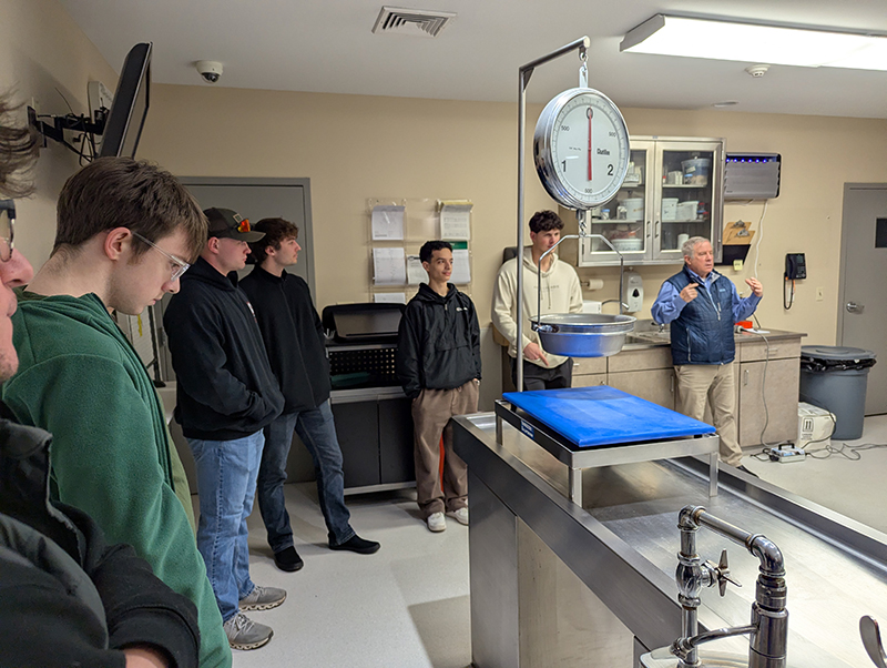 group of students in a criminal justice unit