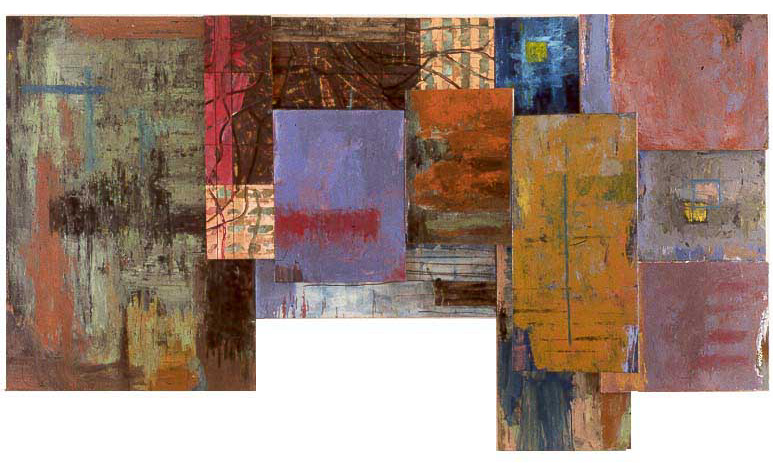 collage of different paintings