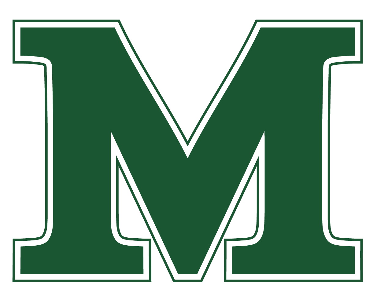 Marywood University stylized M icon